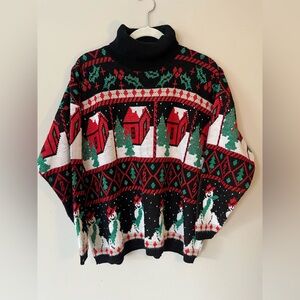 Cabin Creek Vintage Christmas Sweater Size 2X